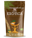 ISWARI - EXÓTICA - 100g Kakaobohnen in Kokosblütenzucker BIO kakaové boby v kokosovém cukru